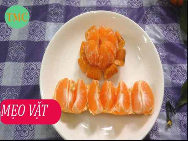 Bóc cam trong tích tắc – múi đều, không nát