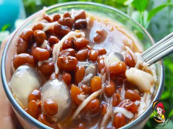 Mẹo giúp chè đậu đỏ khoai môn thêm ngon