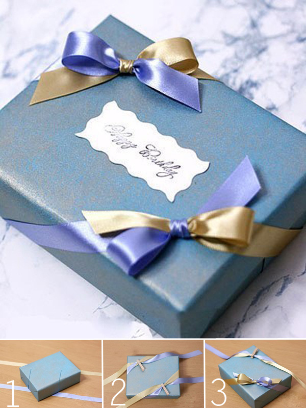 cách buộc nơ cơ bản