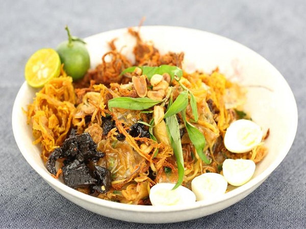 cách làm bánh tráng trộn