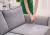 Cách vệ sinh sofa vải nệm dày ngay tại nhà