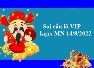 Soi cầu lô VIP kqxs miền Nam 14/8/2022
