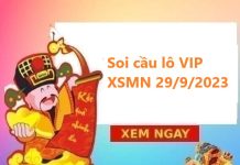 Soi cầu lô VIP XSMN 29/9/2023