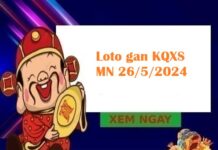 Loto gan KQXS miền Nam 26/5/2024