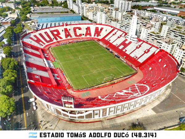 Thông tin sân vận động Estadio Tomás Adolfo Ducó