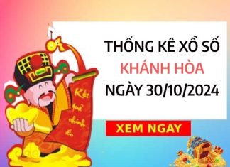 Thống kê con số đặc biệt xổ số Khánh Hòa ngày 30/10/2024