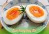 Mẹo luộc trứng vịt lòng đào hoàn hảo chỉ với vài bước