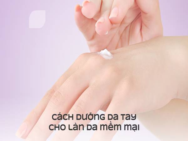 Cách làm mềm da tay