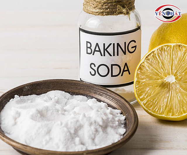  Cách giặt giày bằng baking soda và nước chanh