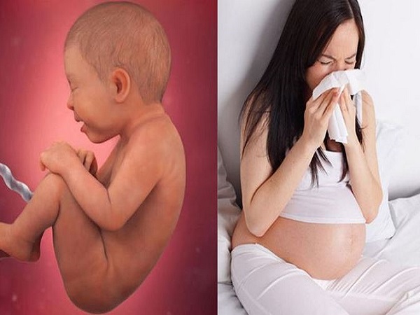Mẹ bầu ho do bé mọc tóc có nguy hiểm không?