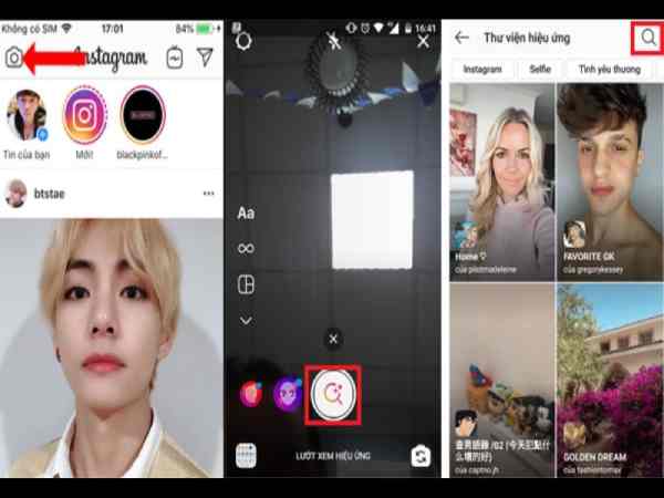 Cách search hiệu ứng theo từ khóa