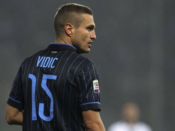 số áo của vidic tại inter milan